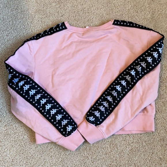 kappa pink cropped sweatshirt - Picture 3 of 3